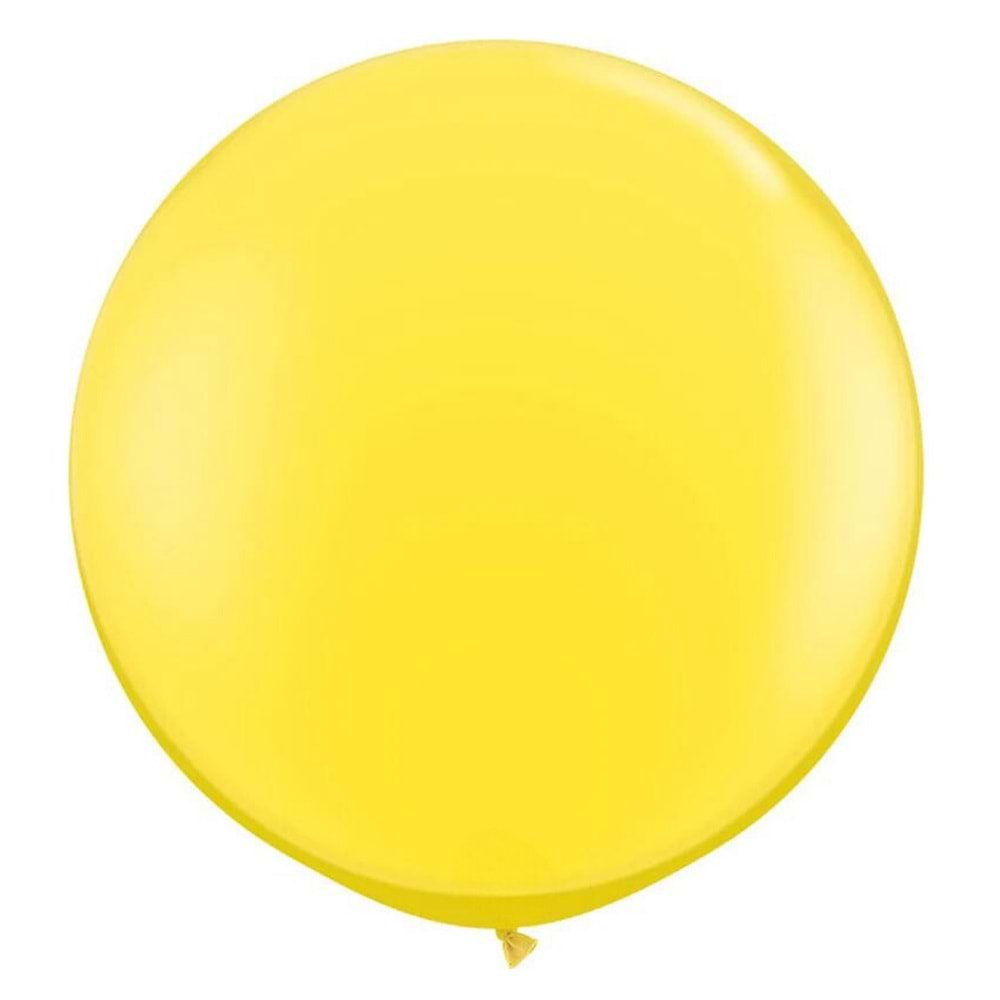 18 inç Sarı Renk 45 Cm Jumbo Balon