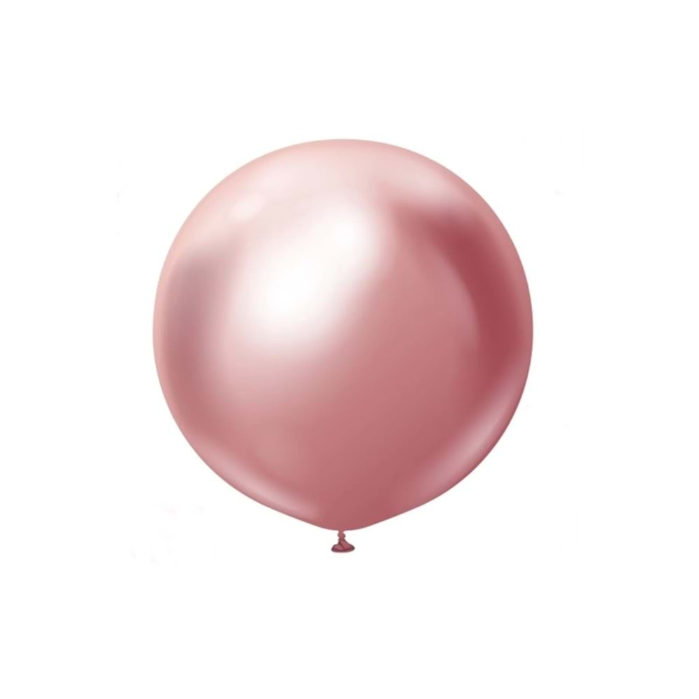 18 inç Krom Pembe Renk 45 Cm Jumbo Balon