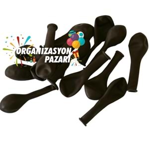 5 inç Çikolata Kahve Renk Küçük Boy 10 lu Dekorasyon Balonu