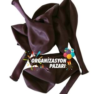 12 inç Bordo renk 10 lu Pastel Dekorasyon Balonu