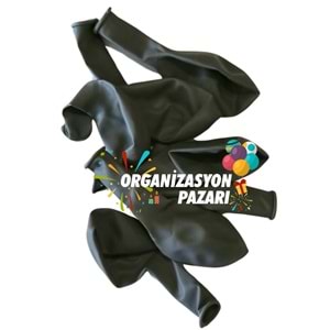 12 inç Gri renk 10 lu Pastel Dekorasyon Balonu