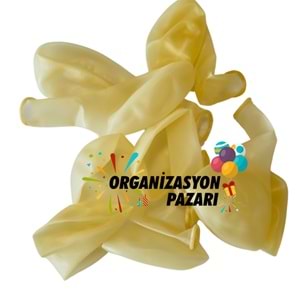12 inç Şeffaf renk 10 lu Pastel Dekorasyon Balonu