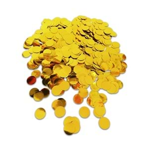 Balon İçi Pul Gold Renk 10 Gr