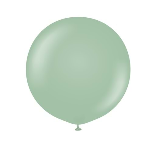 18 inç Kış Yeşili Renk 45 Cm Jumbo Balon