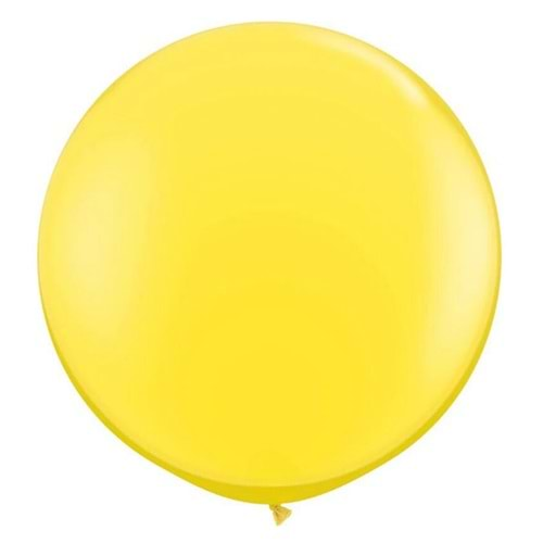 18 inç Sarı Renk 45 Cm Jumbo Balon