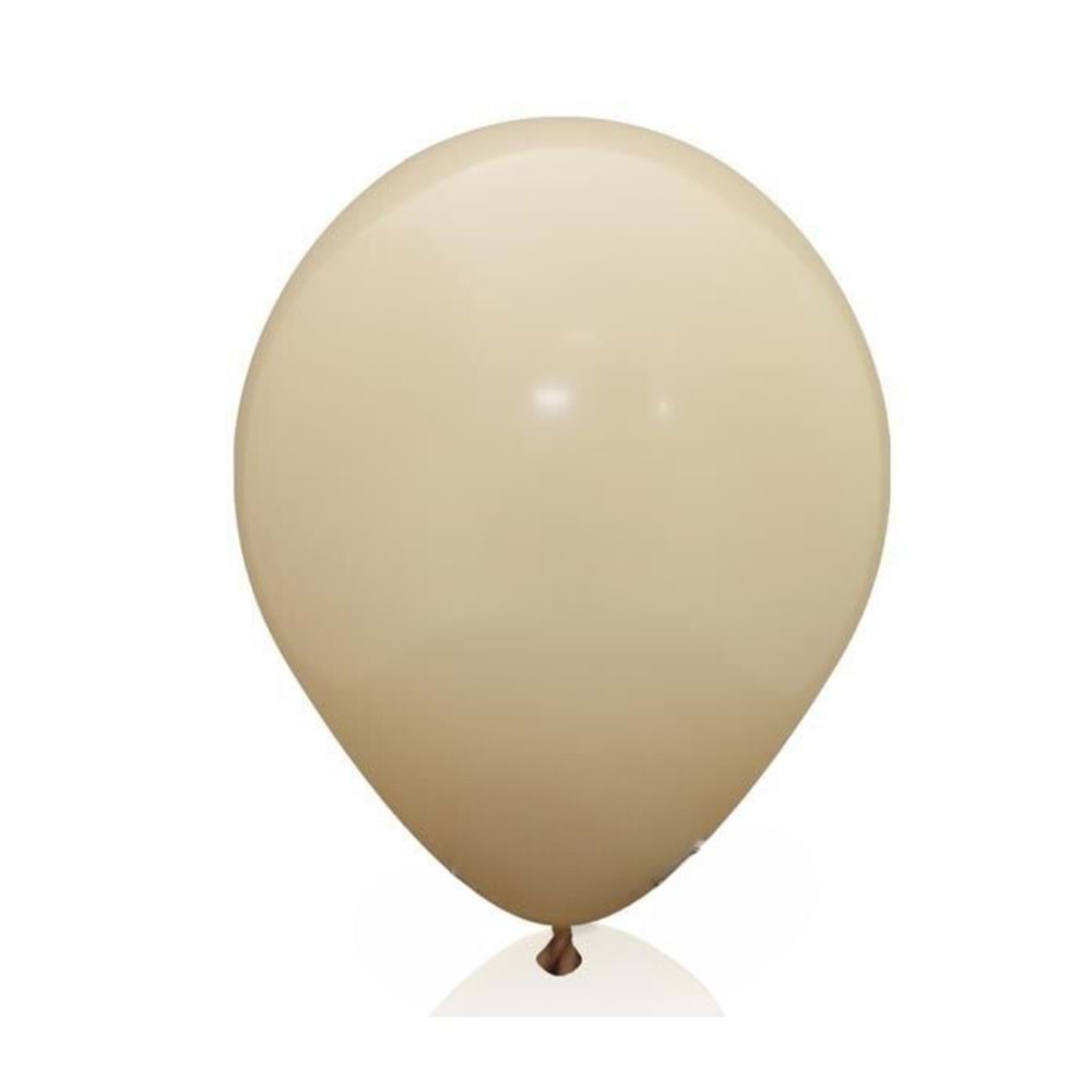 5 inç Deniz Kumu Renk Küçük Boy 100 lu Dekorasyon Balonu