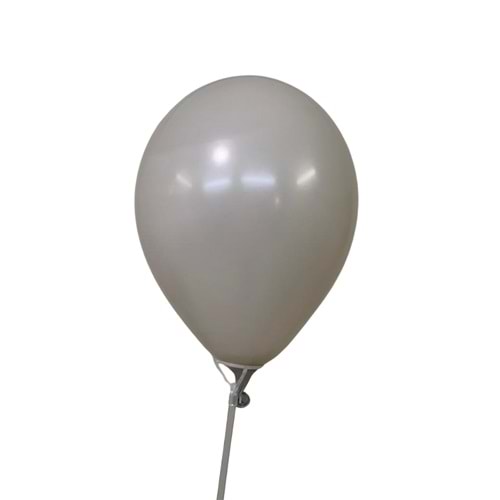 5 inç Duman Renk Küçük Boy 50 li Dekorasyon Balonu