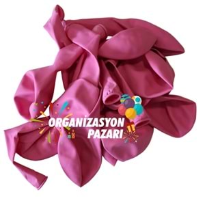 12 inç Şeker Pembe 25 li Pastel Dekorasyon Balonu