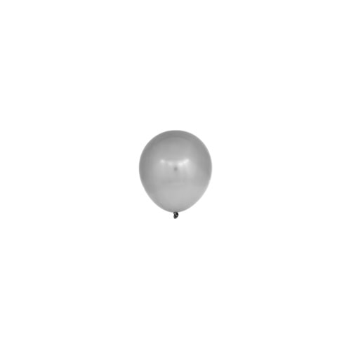 5 inç Pastel Gri Renk Küçük Boy 50 li Dekorasyon Balonu